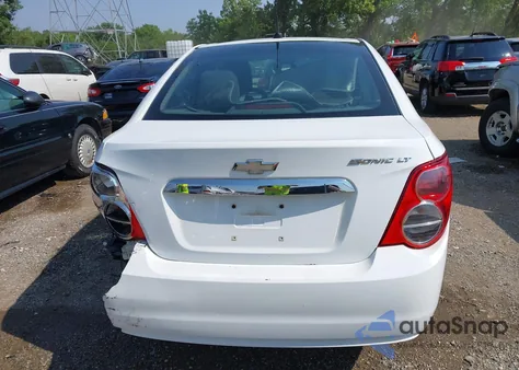 2013 Chevrolet Sonic Lt Auto z USA, uszkodzony, nr VIN 1G1JC5SH2D4241528